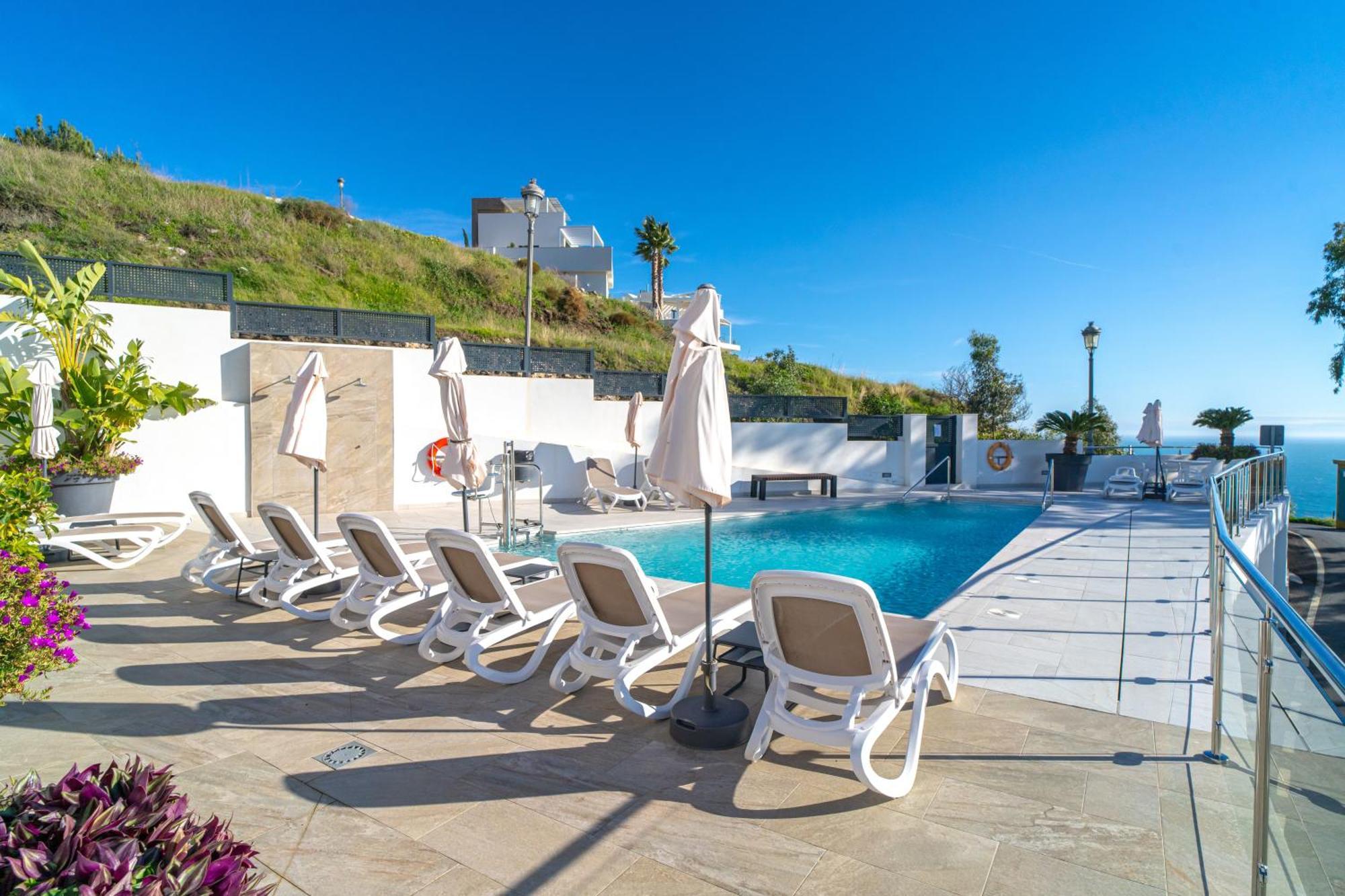 Penthouse Balcon Del Mar 121 Casasol Daire Nerja Dış mekan fotoğraf